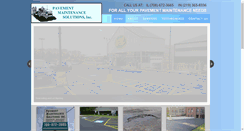Desktop Screenshot of pavementmaintenancesolutions.net