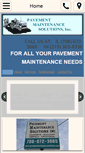 Mobile Screenshot of pavementmaintenancesolutions.net